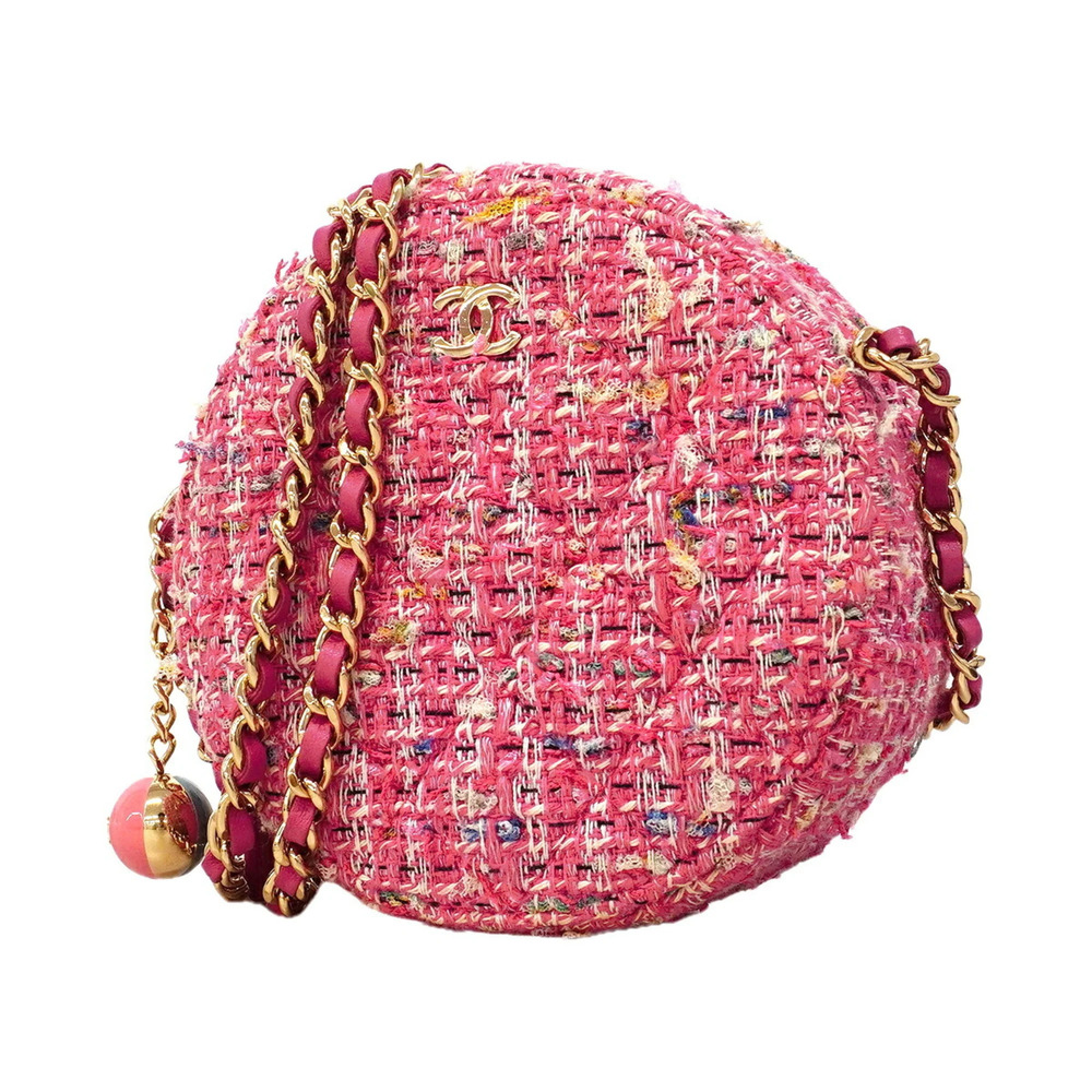 CHANEL Pink Shoulder Bag